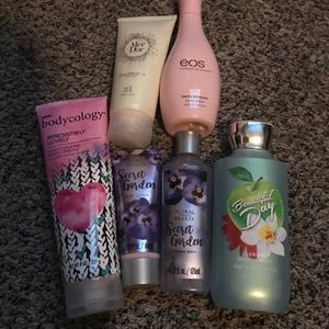 Bath and body products bundle